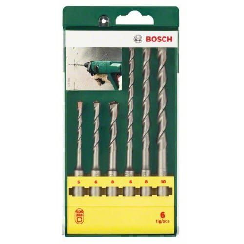 Bosch 6-piece electric drill bit set| Advanced solutions tools| حلول متقدمة للعدد