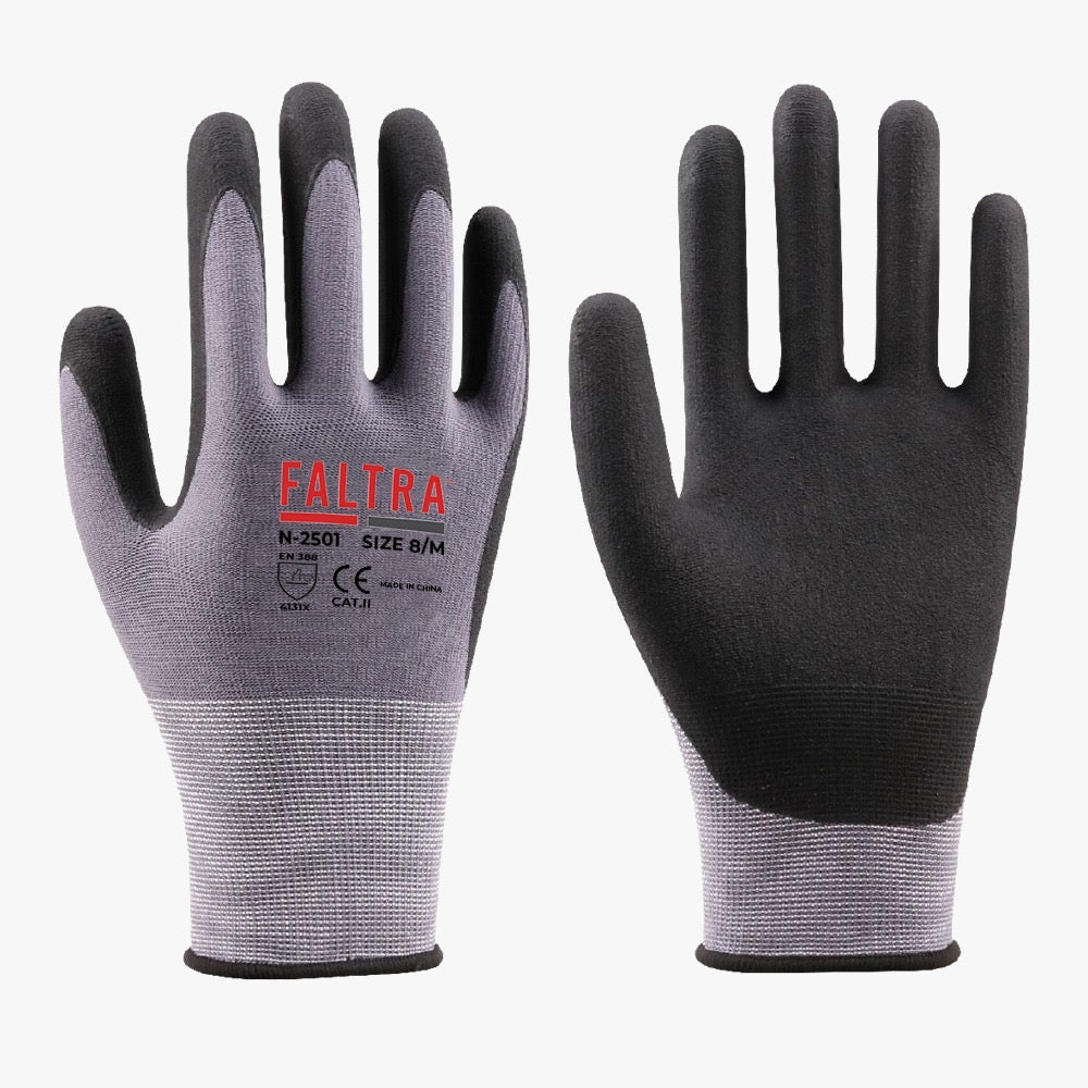 Nitrile Microfoam Gloves