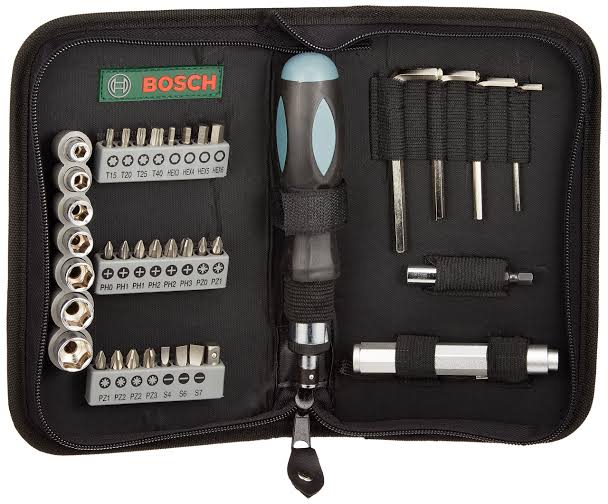 Bosch Multi tool set from 38 pieces| Advanced solutions tools| حلول متقدمة للعدد