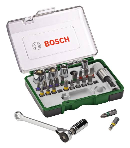 Bosch accessories and tools set 27 pieces| Advanced solutions tools| حلول متقدمة للعدد