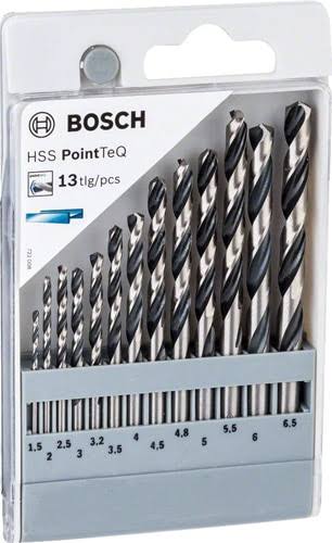 Bosch 13pcs metal drill bit set| Advanced solutions tools| حلول متقدمة للعدد