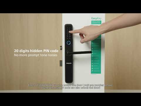 Philips slim smart door lock | حلول متقدمة للعدد 
