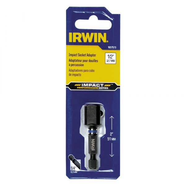 Irwin Square Socket Adapter with Ball Lock