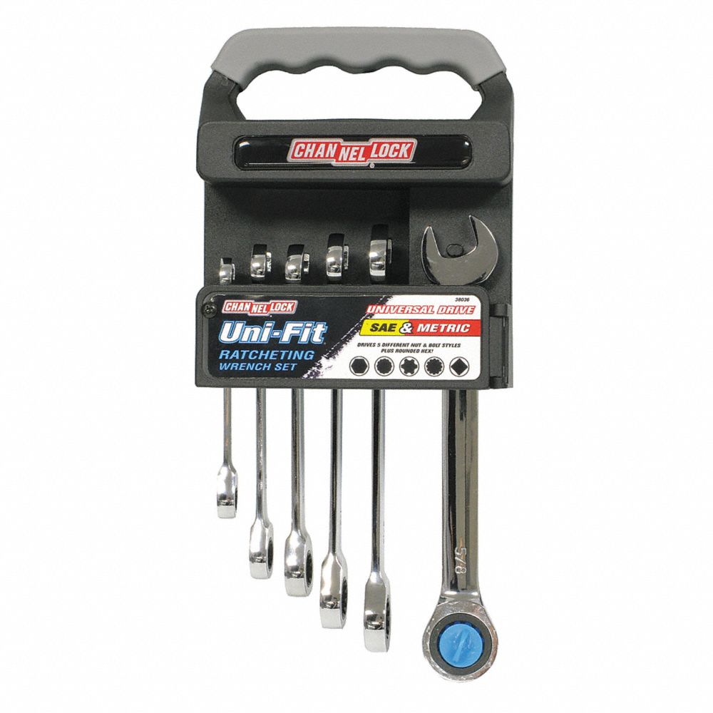 NEW IMPROVED RATCHETING WRENCH SET
