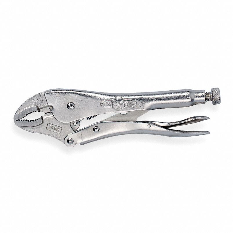 Original™ Curved Jaw Locking Pliers with Wire Cutter, 10 in