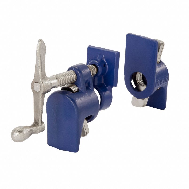 Quick-Grip Pipe Clamps, 3/4 in (19 mm)