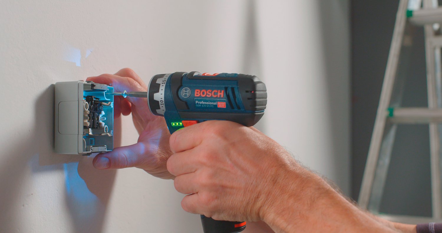 Bosch Cordless Drill Driver GSR 12V 15 FC Professional