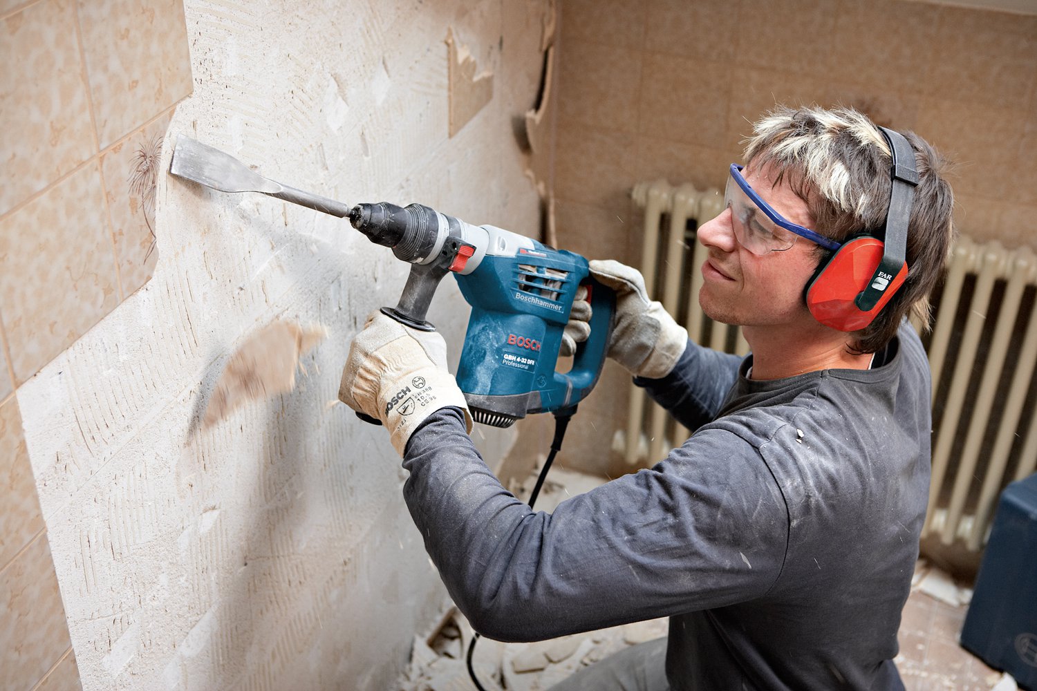 Bosch Rotary Hammer with SDS plus GBH 4 32 DFR Professional